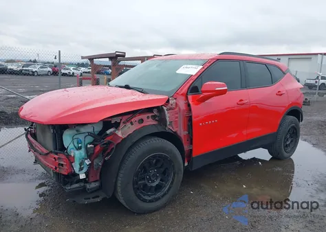 2021 Chevrolet Blazer Awd 2Lt из США, поврежденный, VIN 3GNKBHRSXMS575234